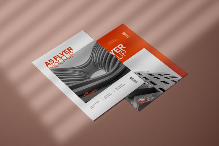 A5 Flyer Mockup