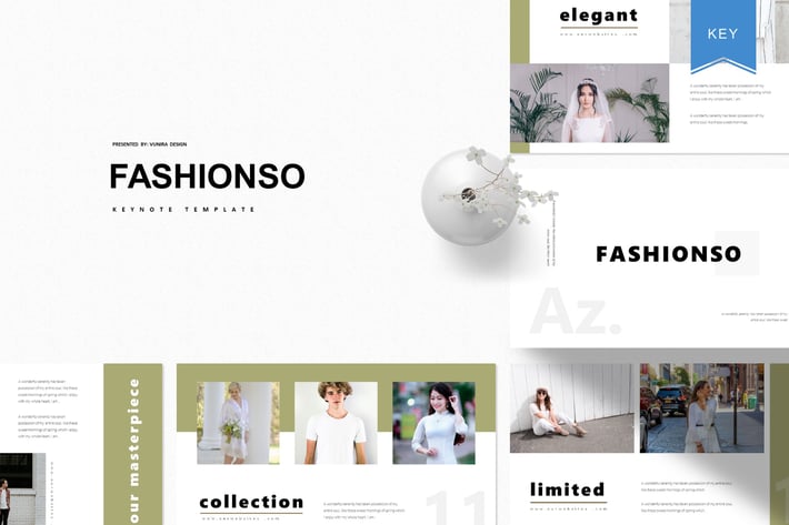 Fashionso | Keynote Template