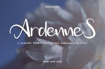 Ardennes - Elegant Signature Handwritten