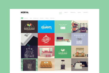 Nerva - Minimal Design HTML Template 