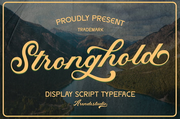Stronghold - Vintage Script Font
