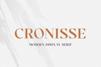 Cronisse - Modern Display Serif