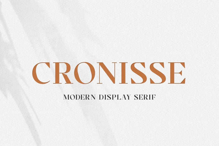 Cronisse - Modern Display Serif