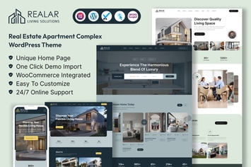 Realar - Real Estate WordPress Theme