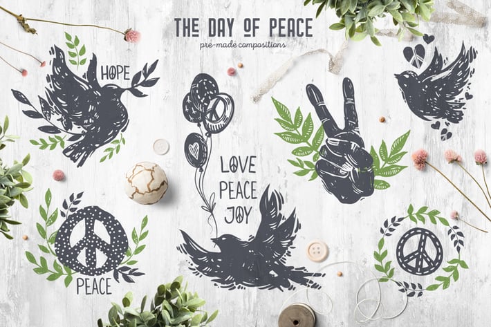 The Day of Peace // Pre-Made Compositions