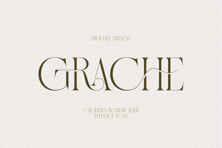 Grache Modern Serif Typeface