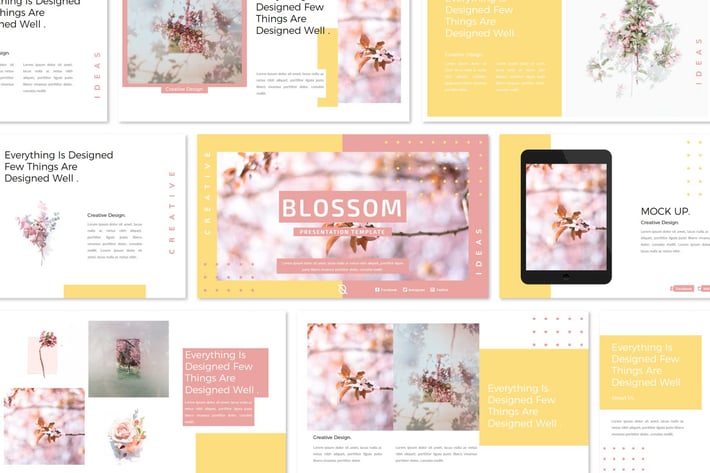 Flowers - Powerpoint Presentation Templates
