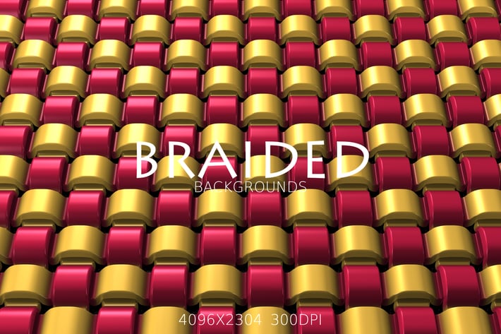 Braided Backgrounds