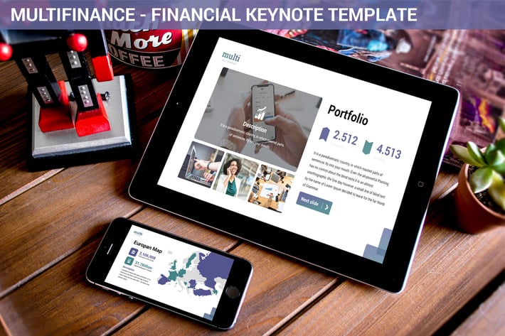 MultiFinance - Financial Keynote Template