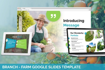 Branch - Farm Theme Google Slides Template