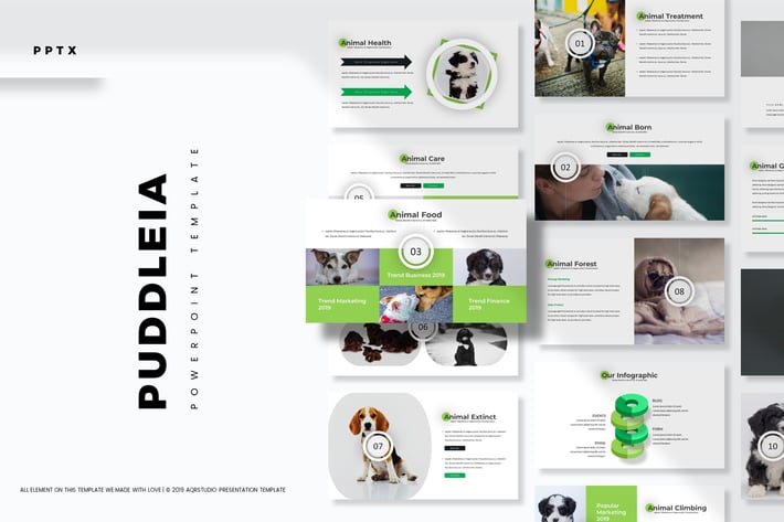 Puddleia - Powerpoint Template