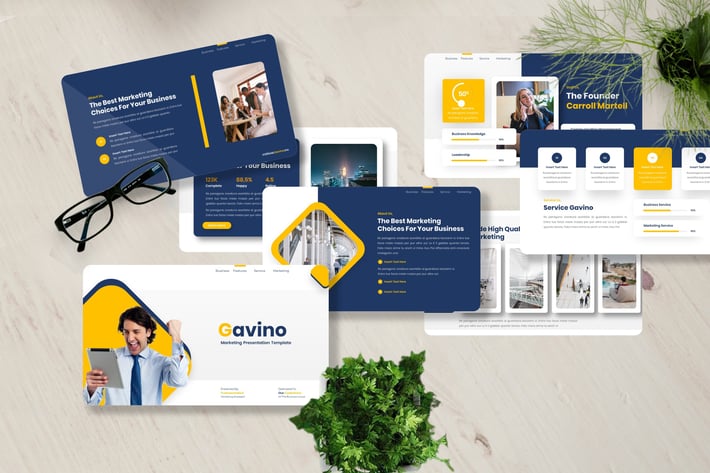 Gavino - Marketing Powerpoint Template