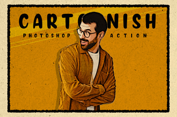 Cartoonish - Modern Cartoon Photoshop Action