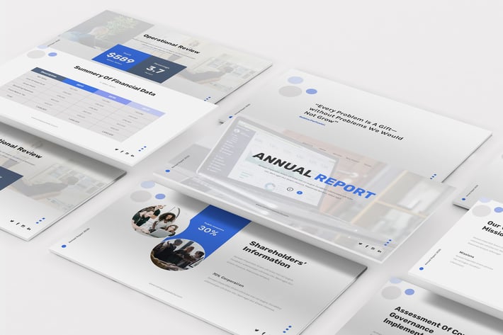 Annual Report Keynote Template