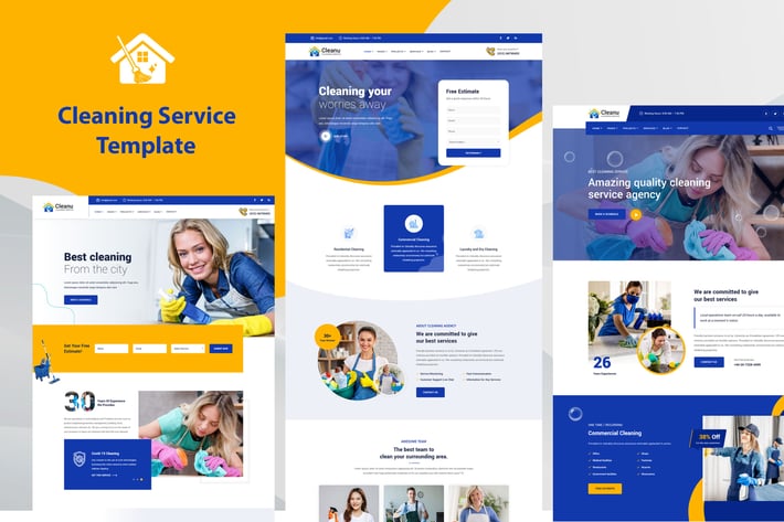 Cleanu - Cleaning Services Template