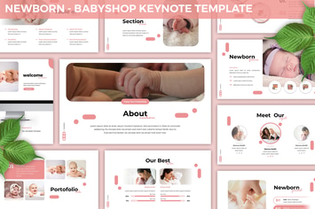 Newborn - Babyshop Keynote Template