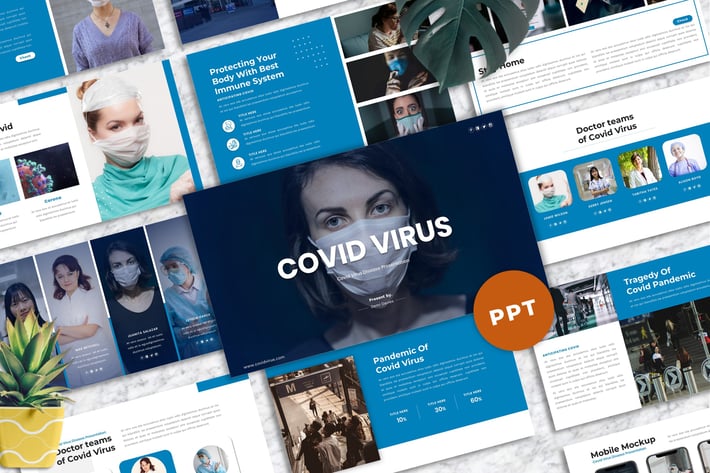 Covid Virus - Medical PowerPoint Template