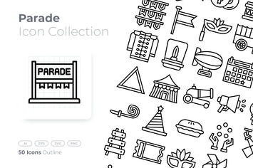 Parade Outline Icon