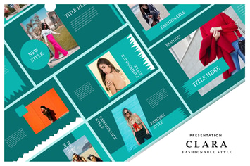 Clara Fashionable - Creative Powerpoint Template