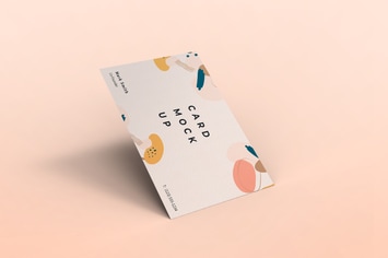 Realistic Business Card Mockup PSD Template