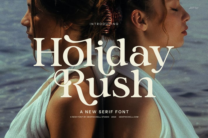 Holiday Rush Serif Font