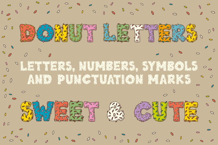 Donut  Letters