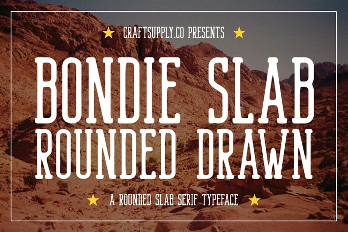 Bondie Slab Rounded Drawn
