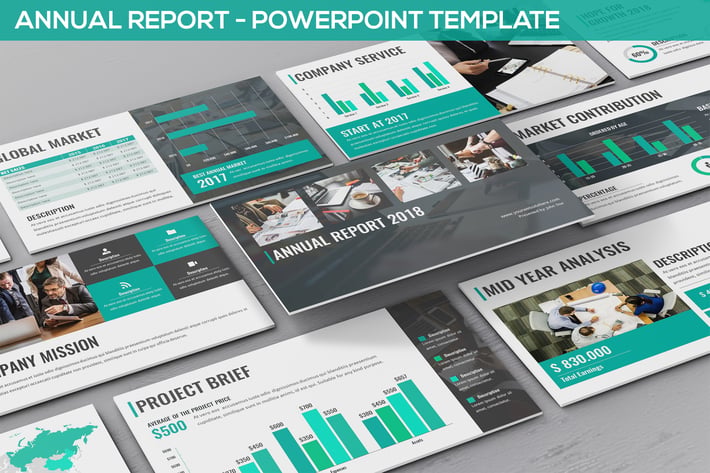 Annual Report - Powerpoint Template