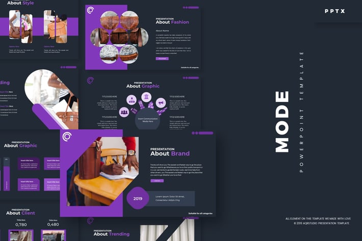 Mode - Powerpoint Template