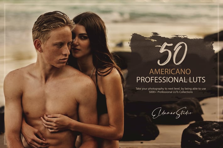 50 Americano LUTs Pack
