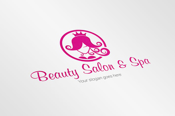Beauty Salon & Spa - Logo Template