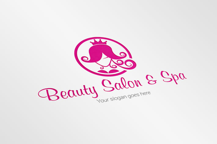 Beauty Salon & Spa - Logo Template