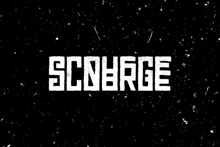 Scourge Typeface