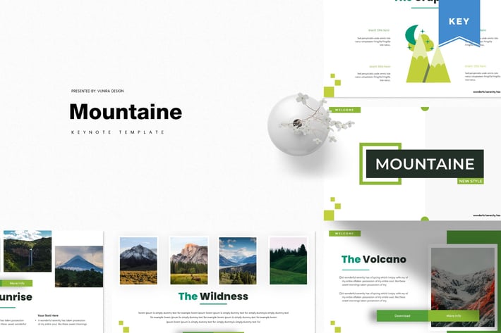 Mountaine | Keynote Template
