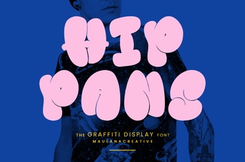 Hippans Graffiti Display Font