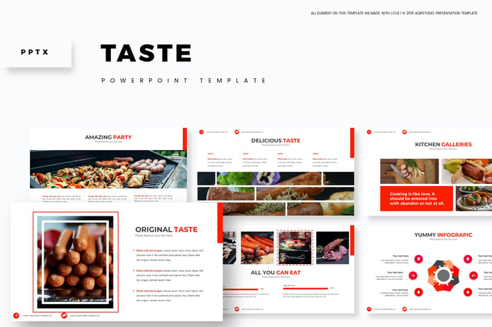 Taste - Powerpoint Template