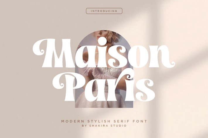 Maison Paris - Modern Stylish Font