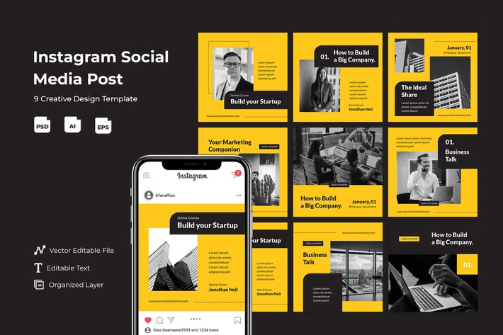 Business Instagram Post Vol. 106