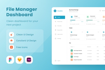 File Manager Dashboard