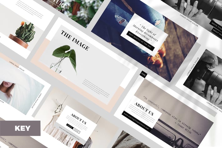 Elegant Keynote Template