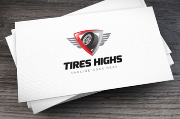 Tires Highs Logo Template