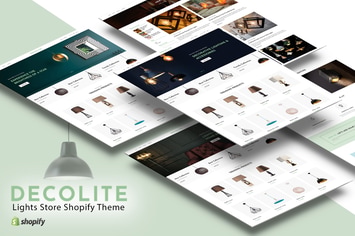 Decolite - Interior Decor, Lights Shop Shopify 2.0