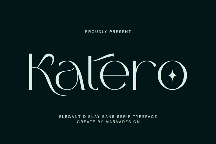 Katero Font