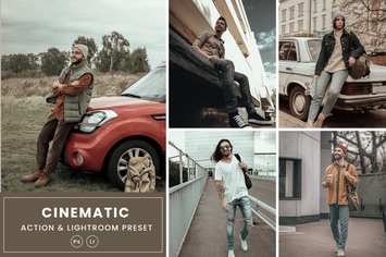 Cinematic Tone Photoshop Action & Lightrom Presets