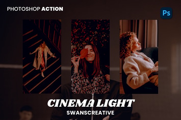 Cinema Light Photoshop Action