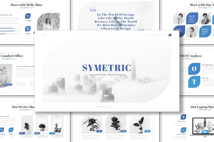 Symetric - Keynote Template