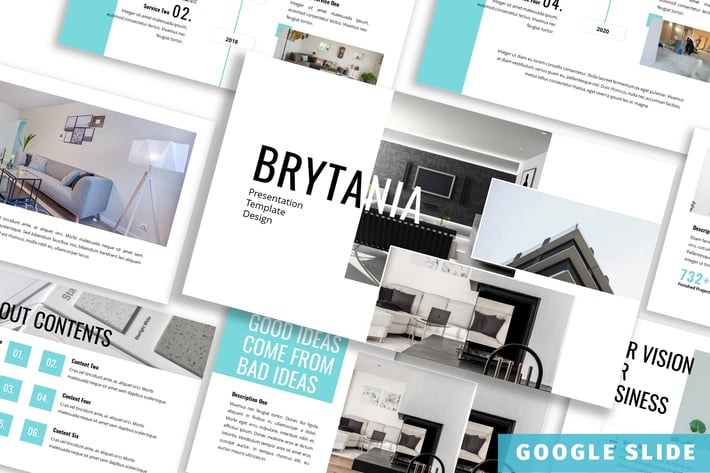 Brytania - Furniture Google Slide Template