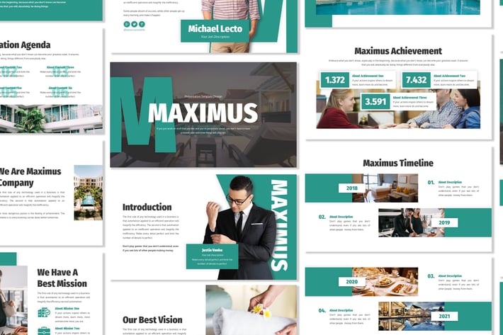 Maximus - Business Template Prensentation