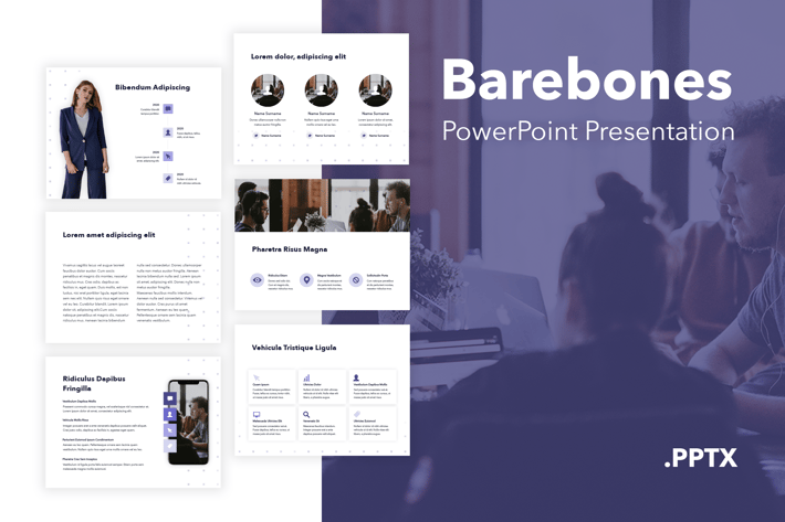 Barebones PowerPoint Template