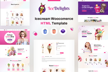 IceDelights | Ice Cream Shop HTML Template